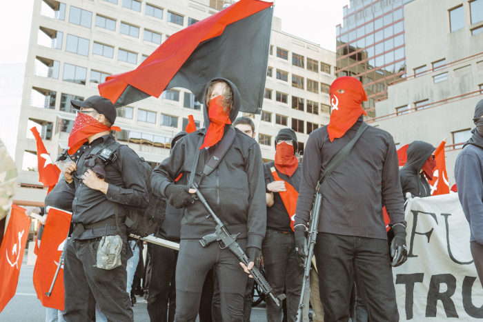 Armed Antifa group declares “Everywhere a battlefield”